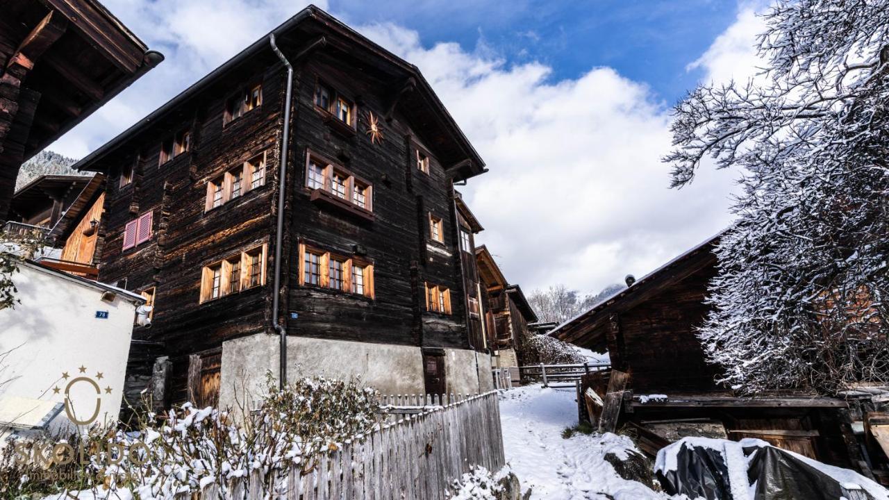 Heimeliges Walliserhaus Fiesch Εξωτερικό φωτογραφία